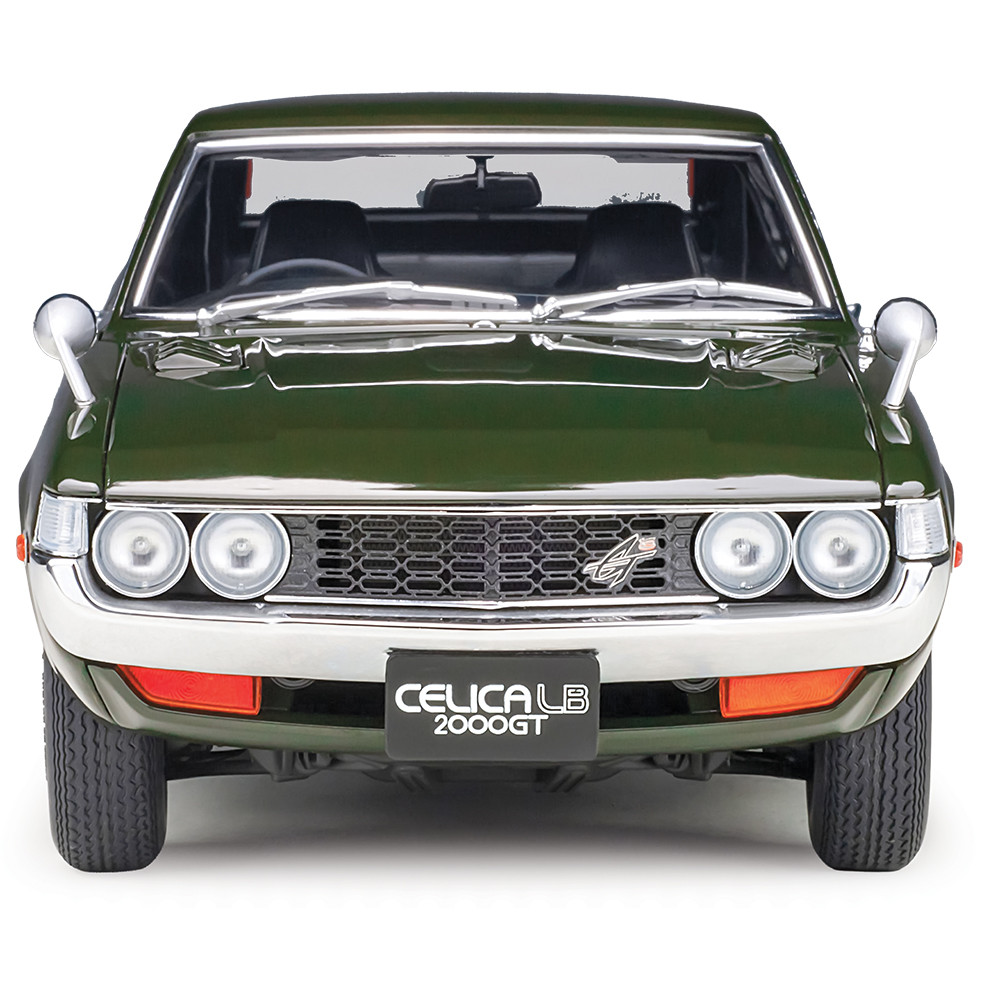 1973 Toyota Celica Liftback 2000GT (RA25) - Moss Green 1:18 Scale