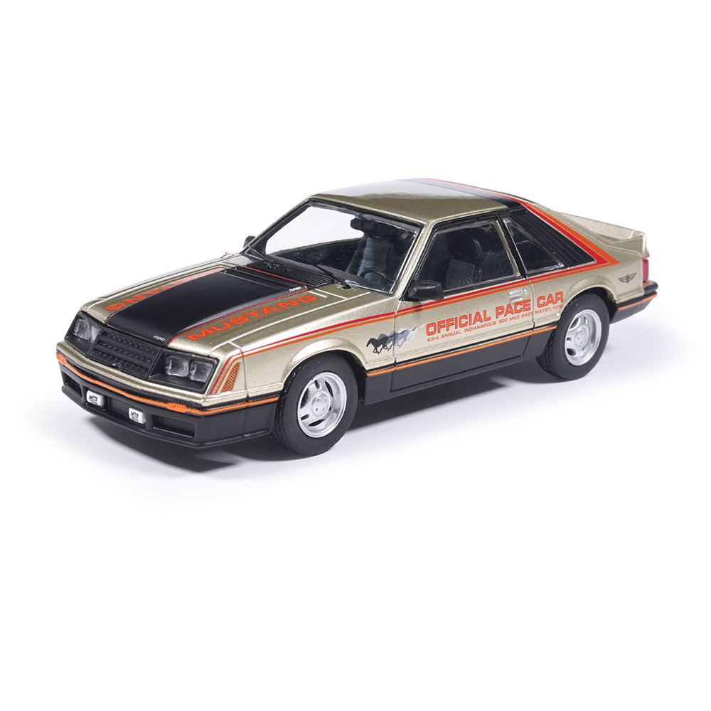 1979 Ford Mustang Indianapolis 500 Pace Car - Silver 1:43 Scale