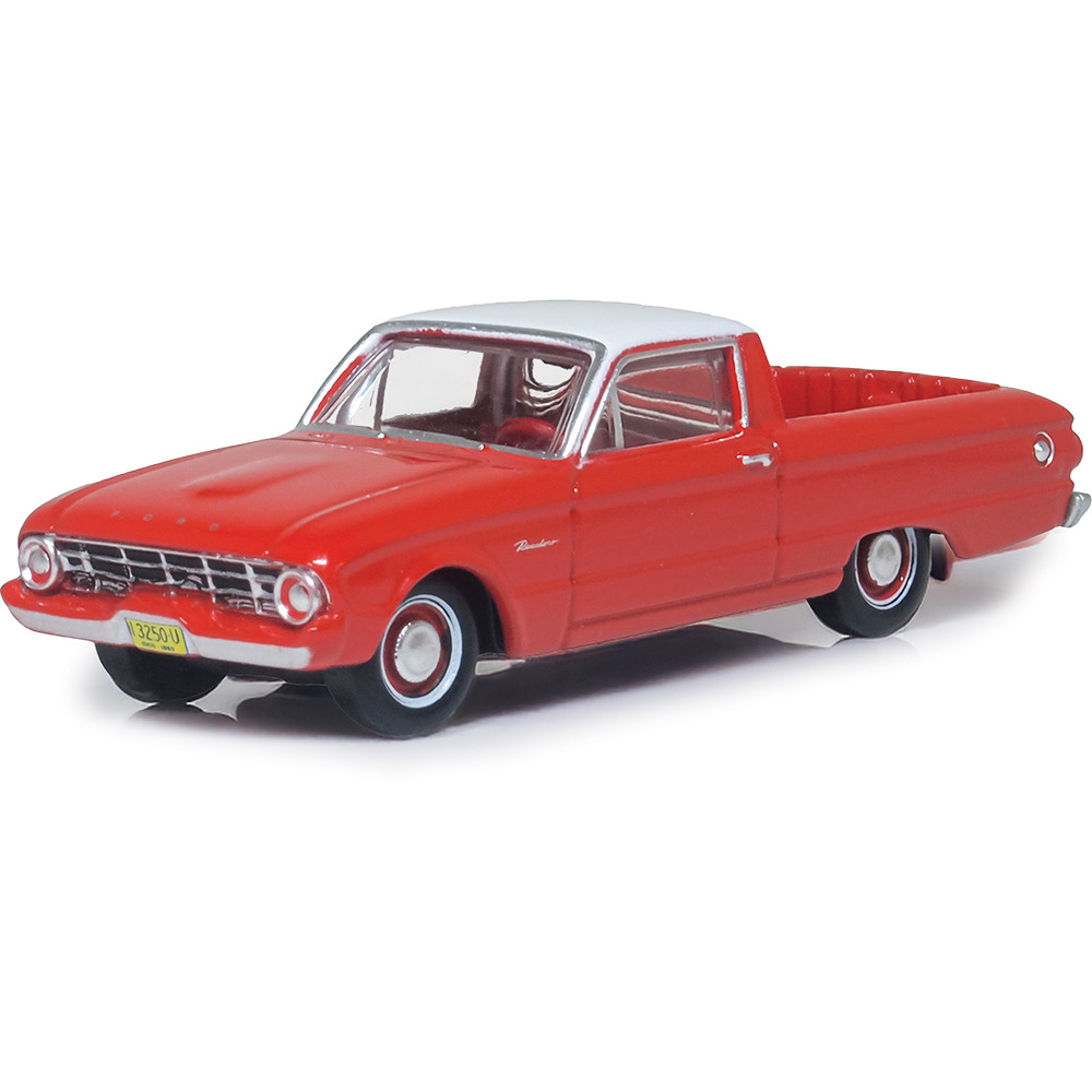 1960 Ford Falcon Ranchero - Montecarlo Red / Corinthian White 1:87