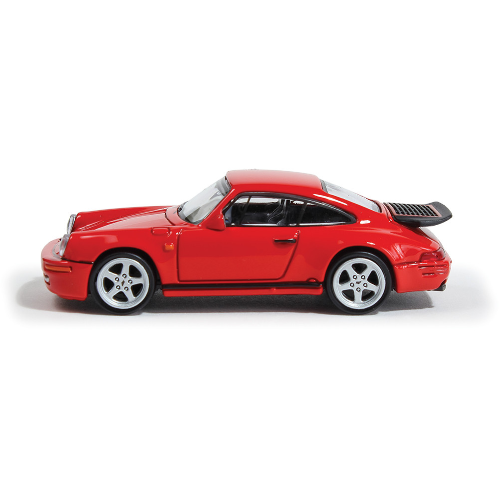 1987 RUF CTR Porsche Yellowbird - Guards Red 1:64 Scale
