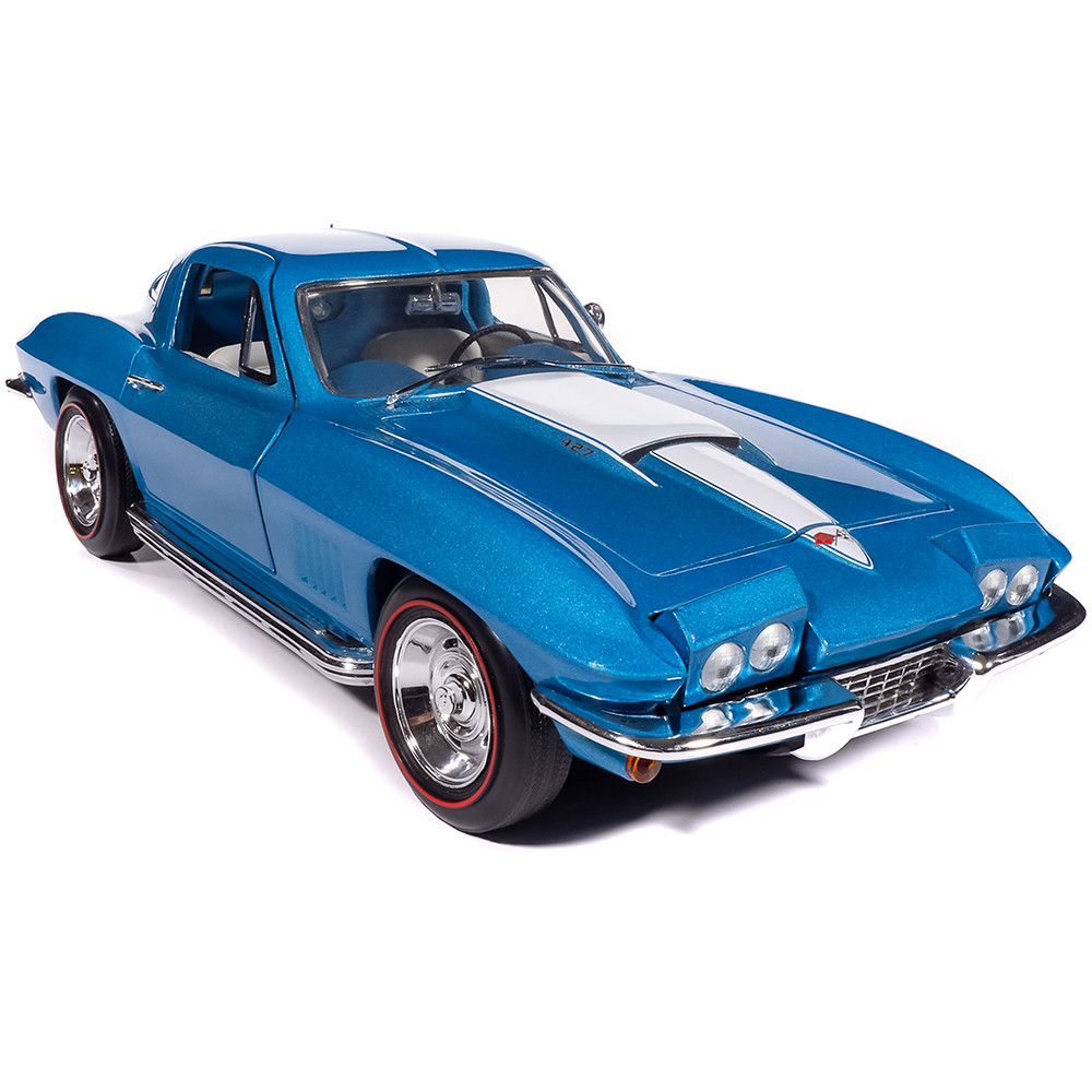1967 Chevy Corvette Stingray - Light Metallic Blue 1:18 Scale