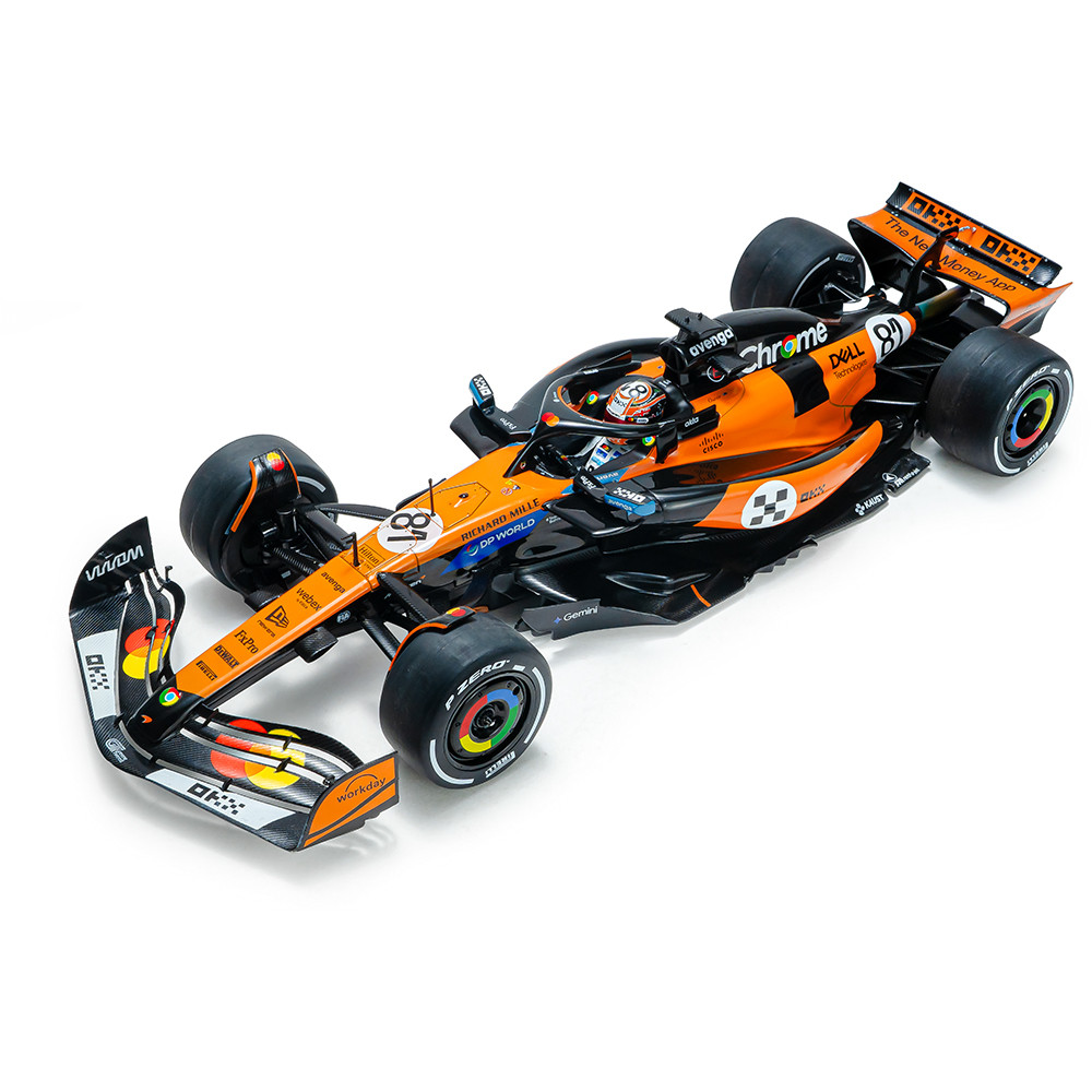 2025 F1 McLaren MCL39 Orange O.Piastri #81 - GP Monaco 1:18 Scale