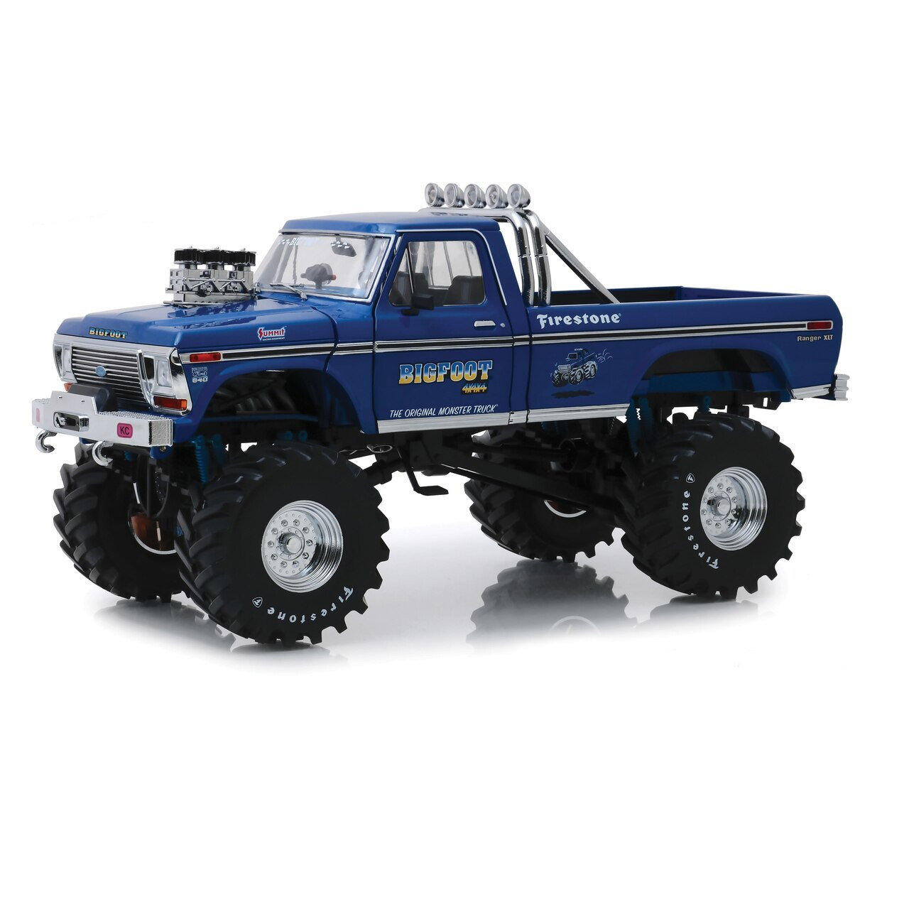 Bigfoot #1 1974 Ford F-250 Monster Truck 1:18 Scale Diecast Model