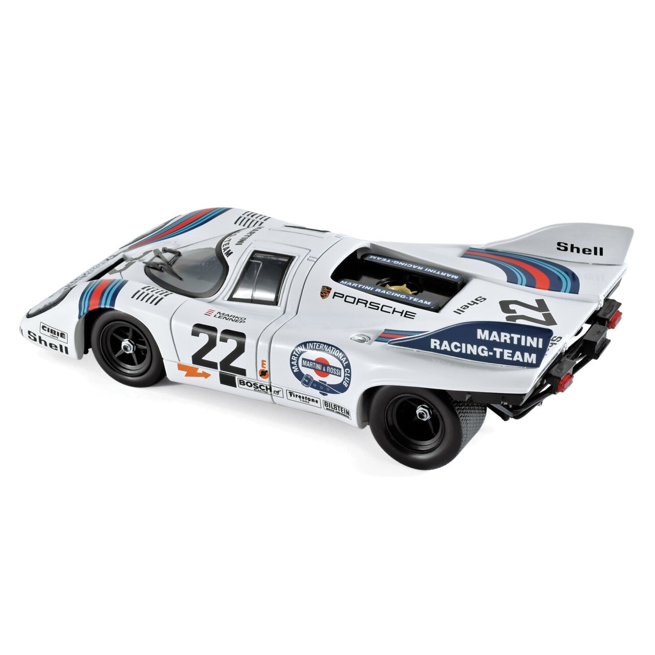 1971 Porsche 917K 24HR Le Mans Winner - #22 Marko / Van Lennep 1:18 Scale  Diecast Model Car