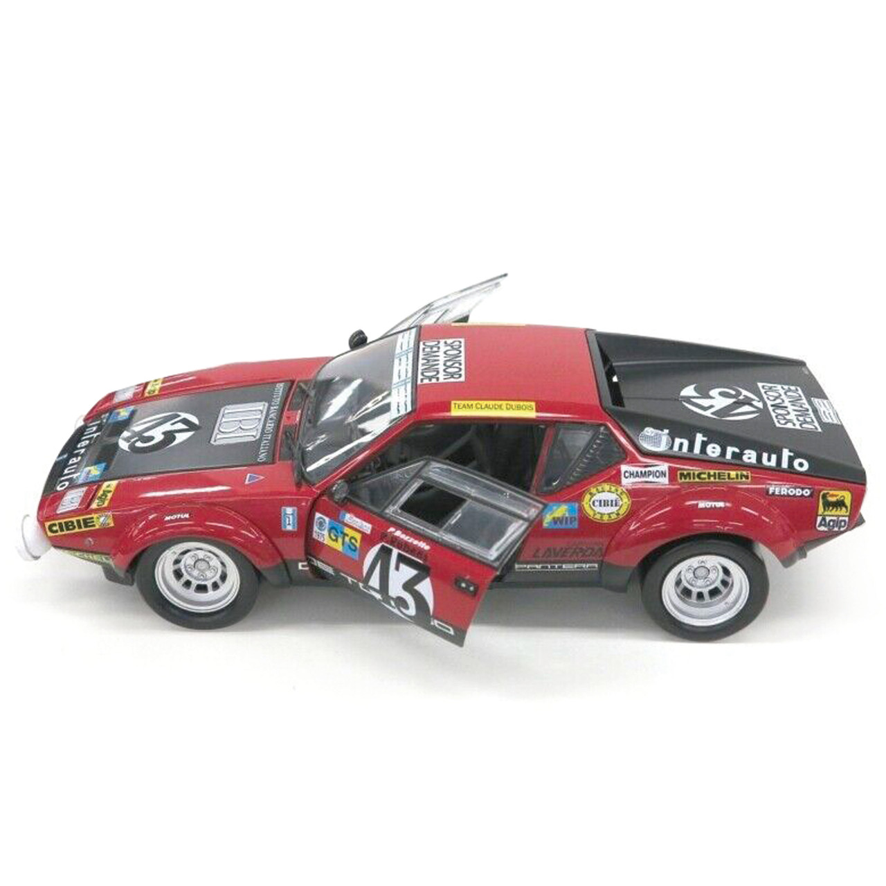 1975 Detomaso Pantera Le Mans #43 1:18 Scale Diecast Replica Model by Kyosho