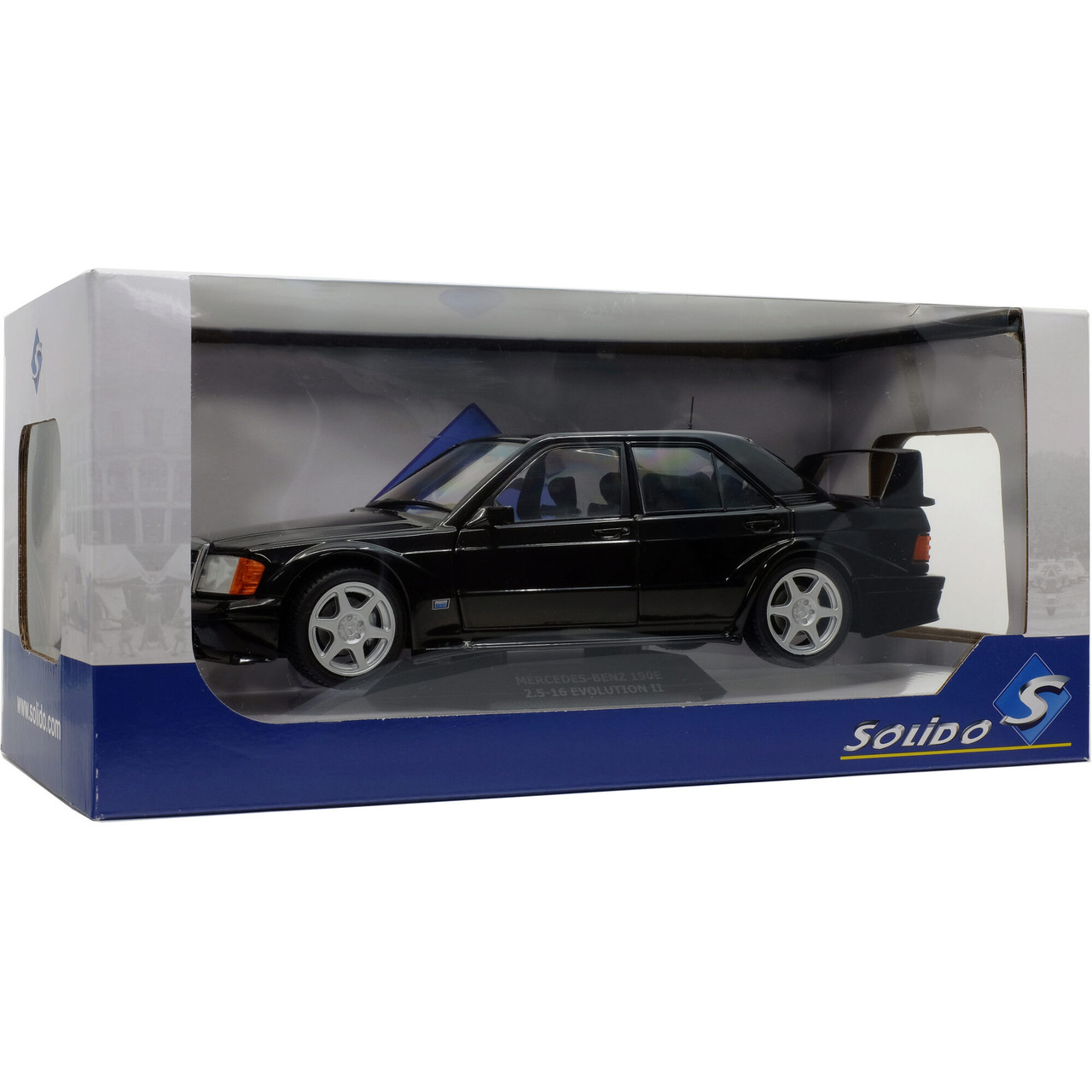 Mercedes Benz 190E Evo II 1:18 Scale Diecast Model by Solido