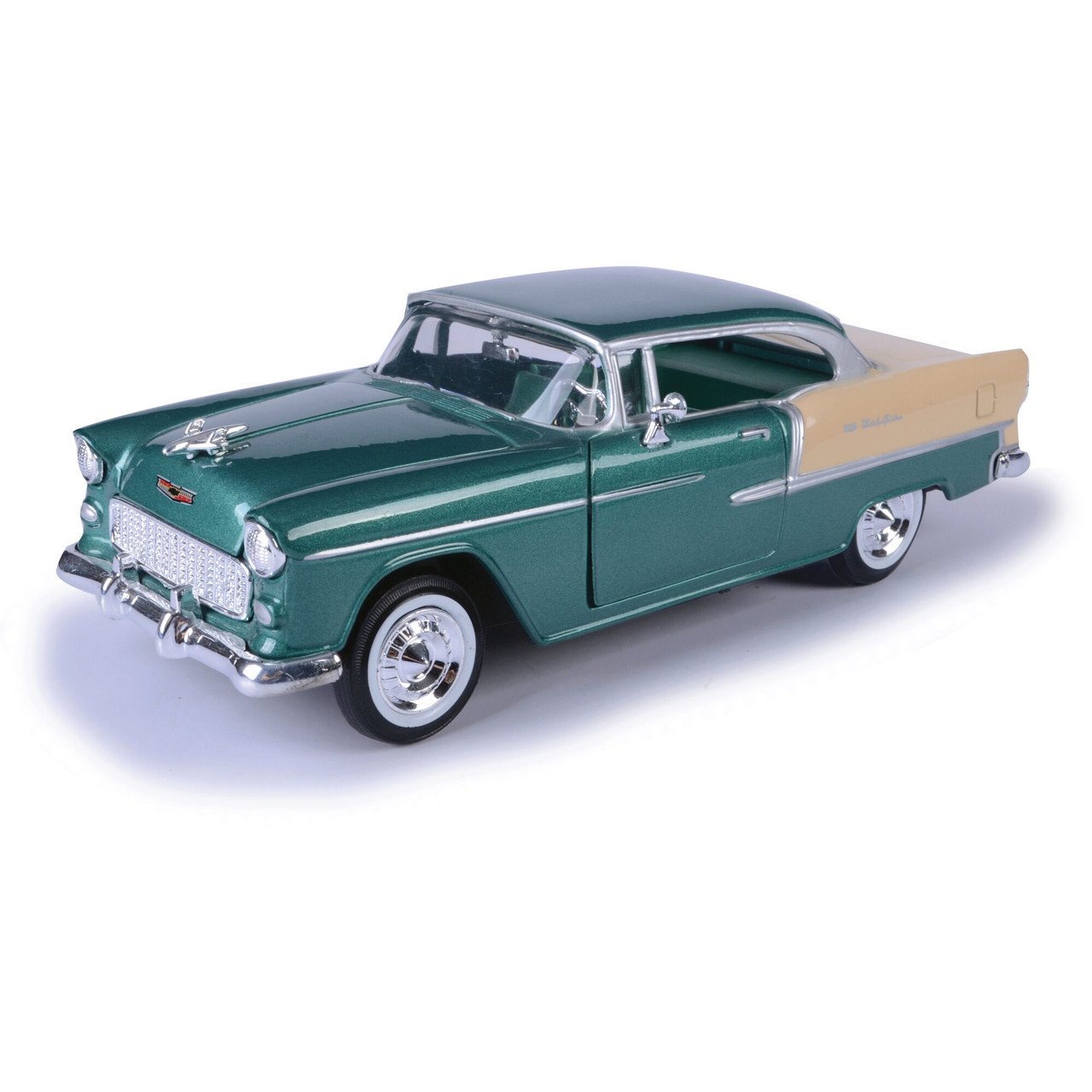 1955 Chevy Bel Air - Green 1:24 Scale Diecast Model Car