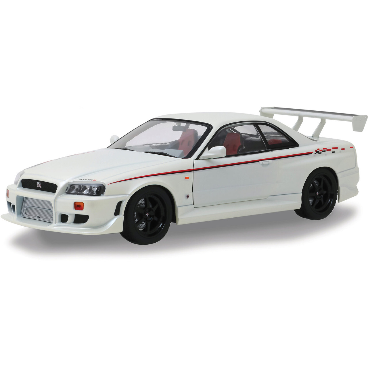 1999 Nissan Skyline GT-R (R34) - Pearl White 1:18 Scale Diecast