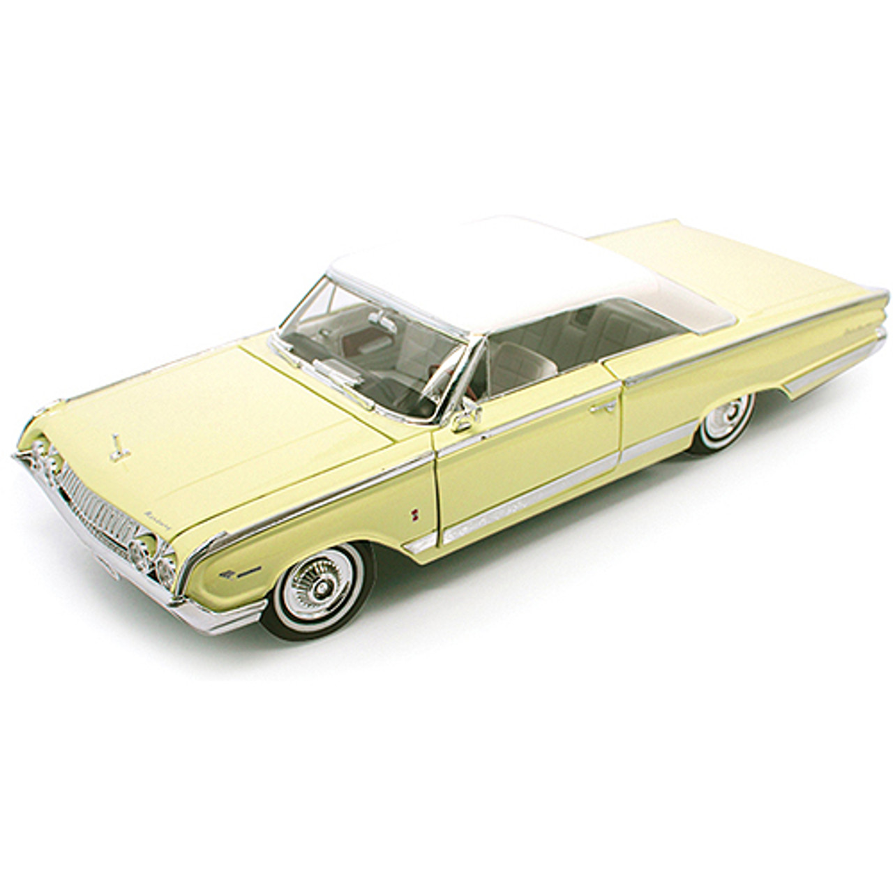 1964 Mercury Marauder - Yellow 1:18 Scale Diecast Replica Model