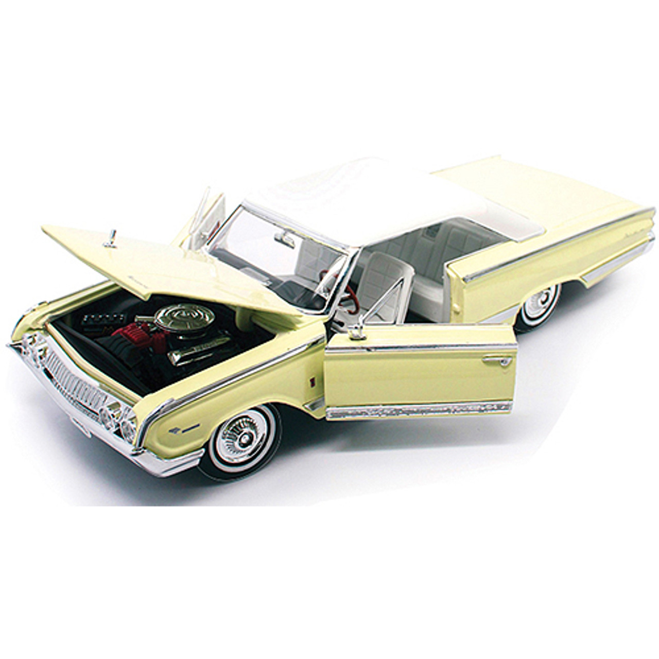 1964 Mercury Marauder - Yellow 1:18 Scale Diecast Replica Model