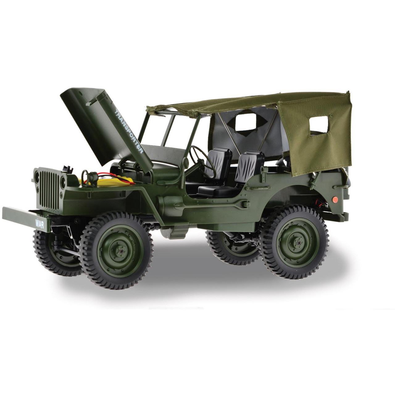 JEEP Military 1/10ラジコンカー[電動ウィンチ※人形付き] JEEP Military 1/10ラジコンカー[電動ウィンチ※人形付き] Amazon