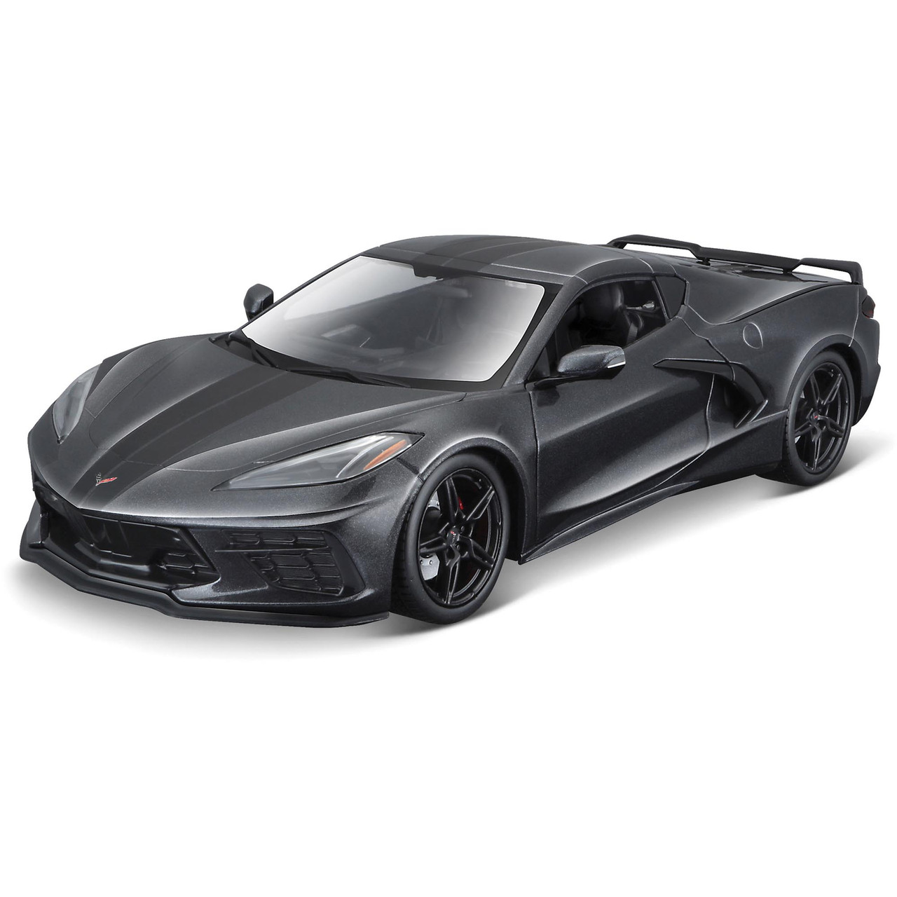 2020 Corvette Stingray C8 - Metallic Gray 1:18 Scale Diecast Model