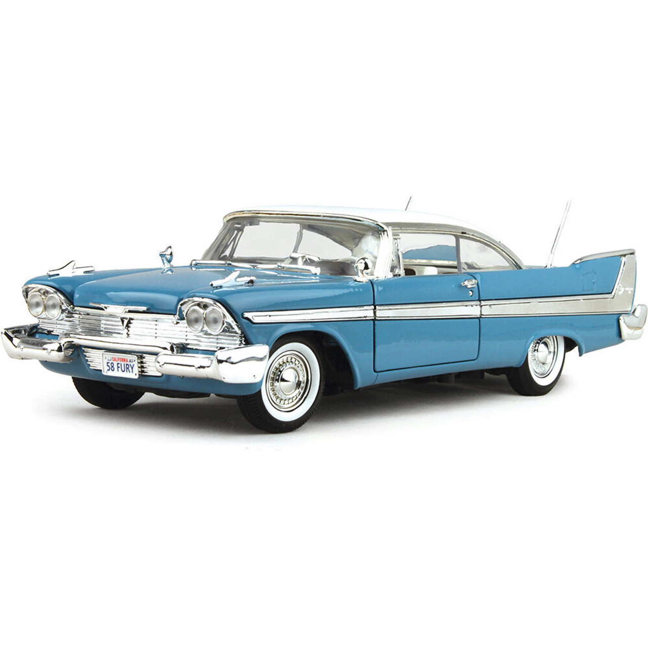 1958 Plymouth Anniversary Fury - blue 1:18 Scale