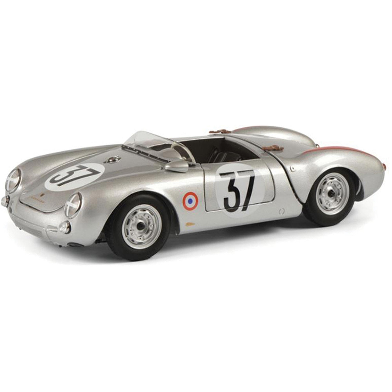 Porsche 550 Spyder #37 - 1955 Le Mans 24 Hours 1:18 Scale Diecast Replica  Model by Schuco