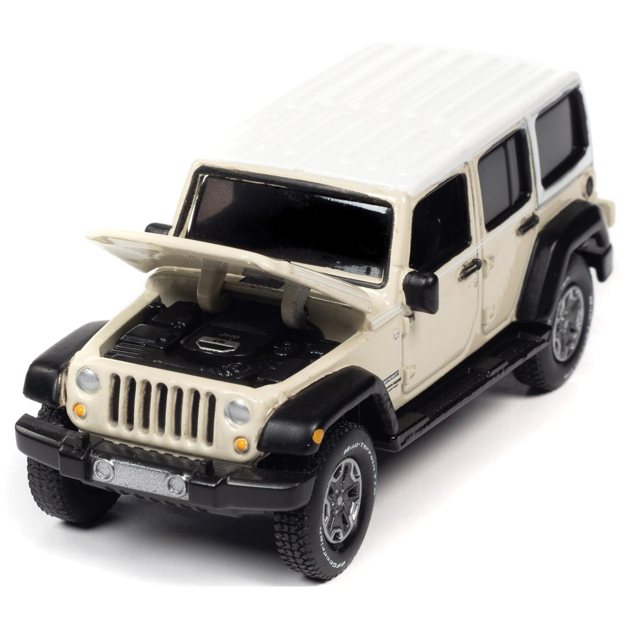 2018 Jeep Wrangler JK Unlimited Sport - Gobi Beige 1:64 Scale Diecast  Replica Model by Auto World