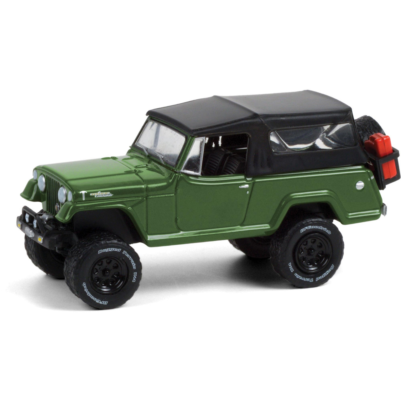 1968 Jeep Jeepster Commando with Soft Top and Off-Road Parts 1:64