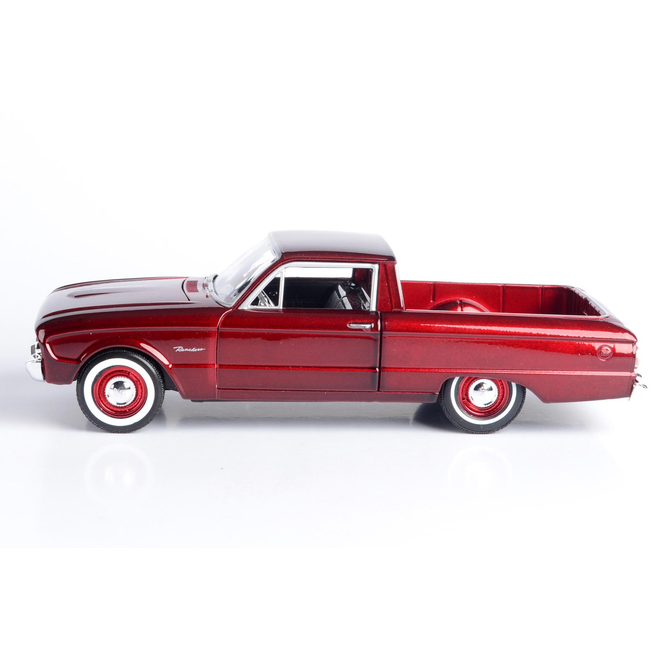 モーターマックス 1/24 1960 フォード ランチェロ RED 1960 Ford Ranchero - Metallic Red 1:24 Scale Diecast Model