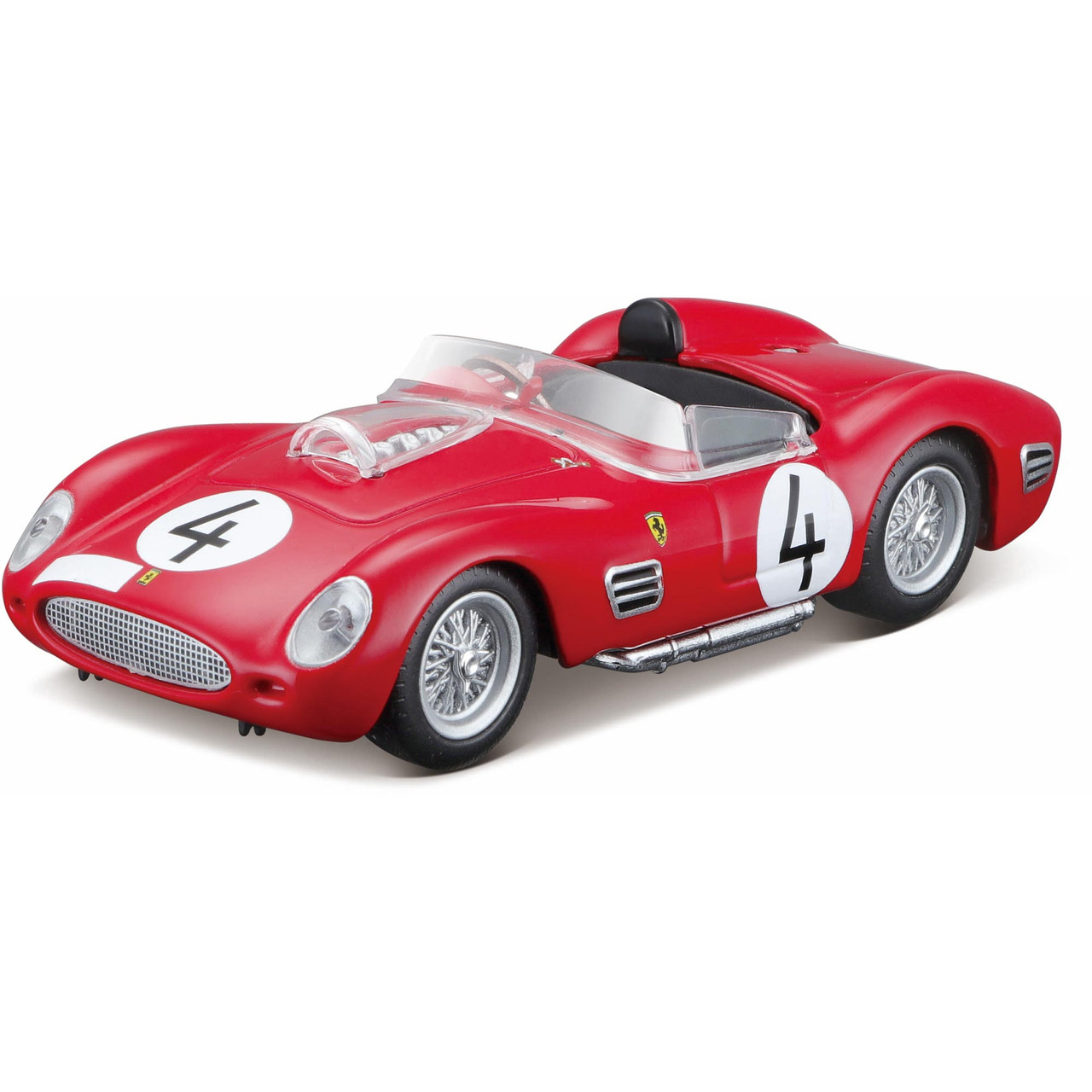 1959 Racing Ferrari 250 Testa Rossa & Display Case 1:43 Scale Diecast  Replica Model