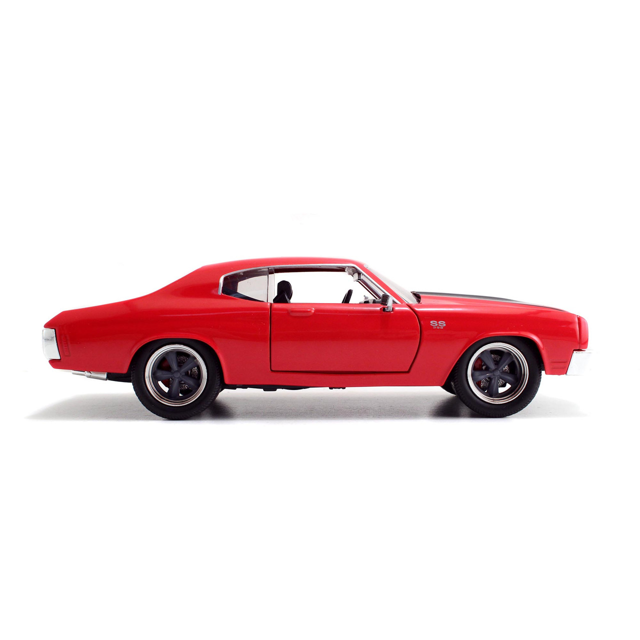 DOM's Chevy Chevelle SS - Glossy Red - Fast u0026 Furious 1:24 Scale Diecast  Model by Jada Toys | Collectable Diecast