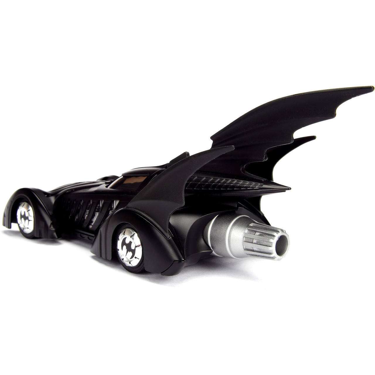 1995 Batman Forever Batmobile w/BATMAN 1:24 Scale Diecast Model by Jada  Toys