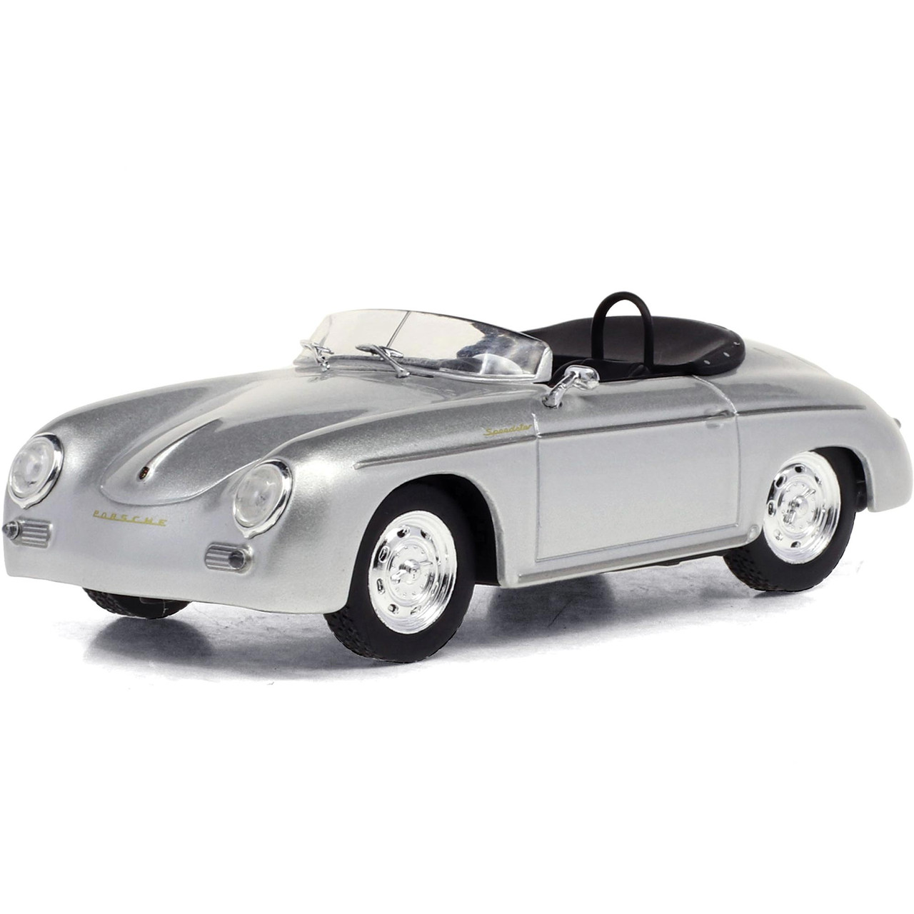 1958 Porsche 356 Speedster Super - Silver Metallic 1:43 Scale