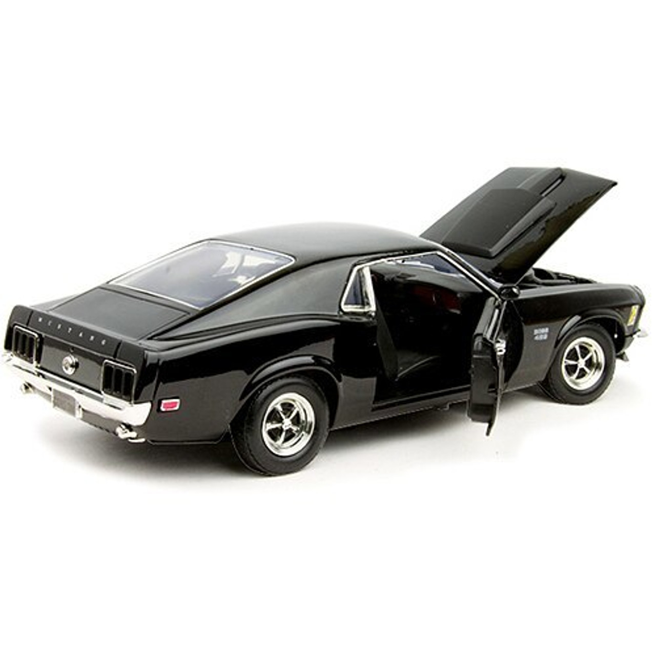 1970 Boss 429 Mustang - Black 1:18 Scale Diecast Model by