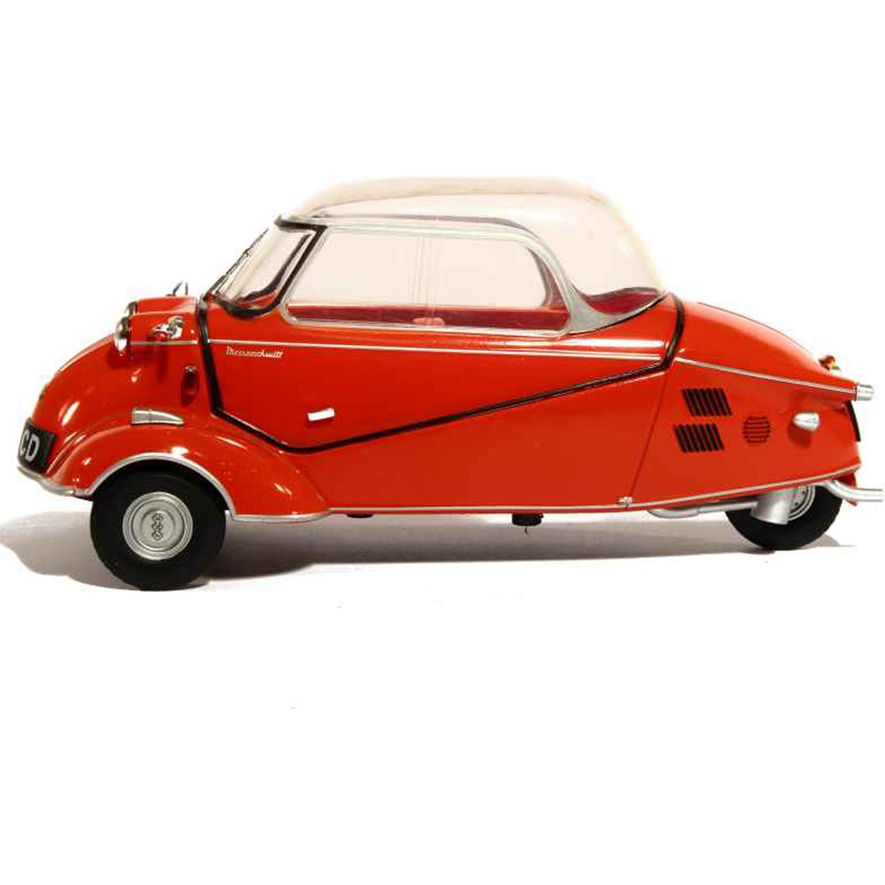 Messerschmitt KR200 Bubble Car - Sardinian Red 1:18 Scale Diecast Replica  Model