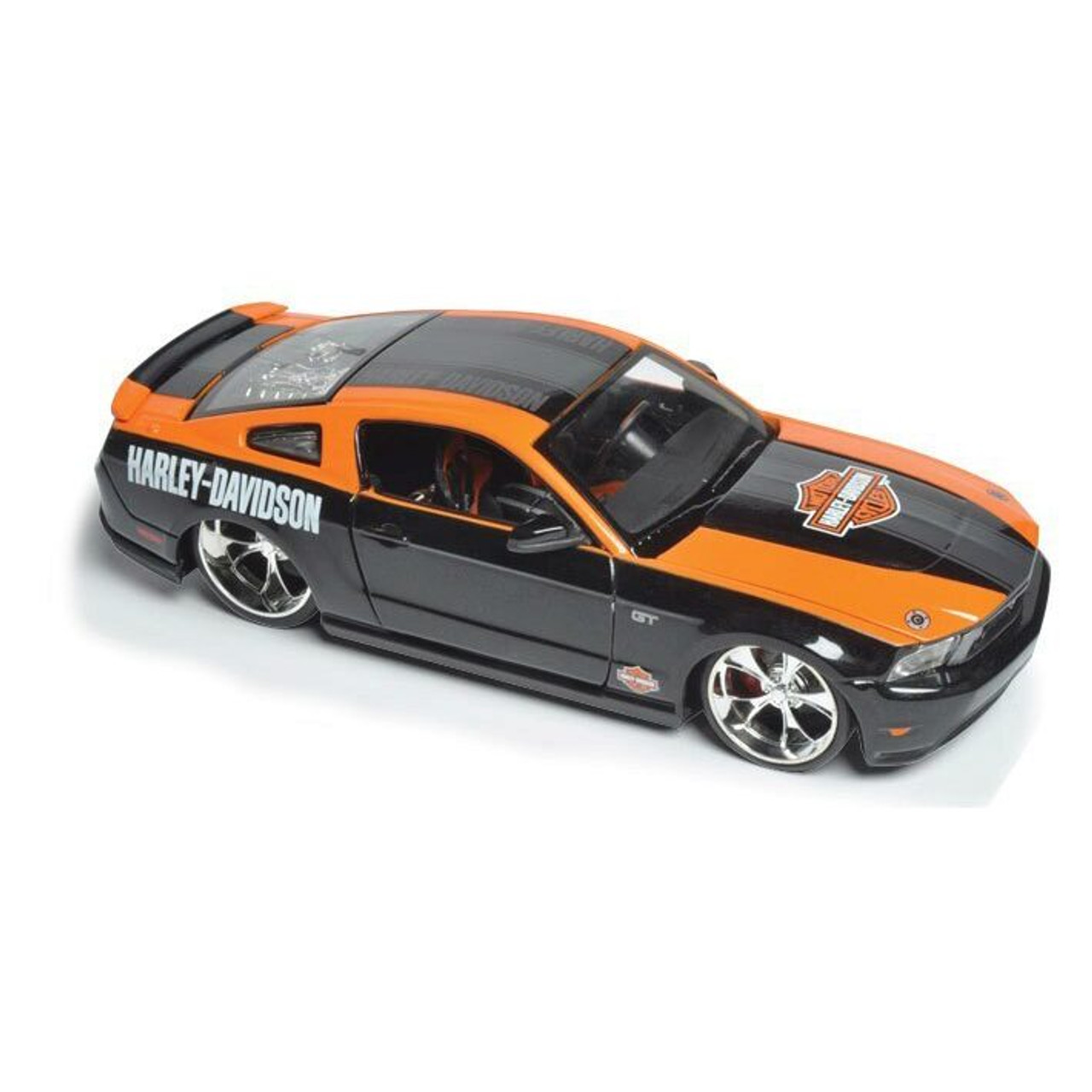 Miniature Ford Mustang GT Harley-Davidson - Motorcycles Legend