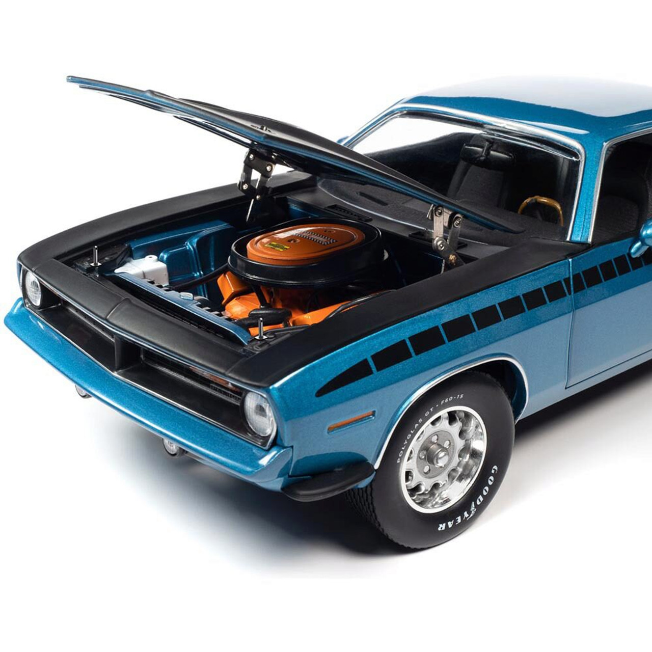 1970 Plymouth AAR Cuda 340 Six-Pack 1:18 Scale Diecast Replica Model