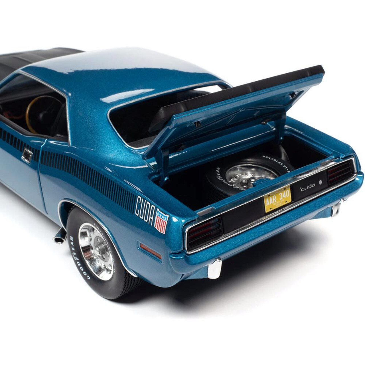 1970 Plymouth AAR Cuda 340 Six-Pack 1:18 Scale Diecast Replica Model