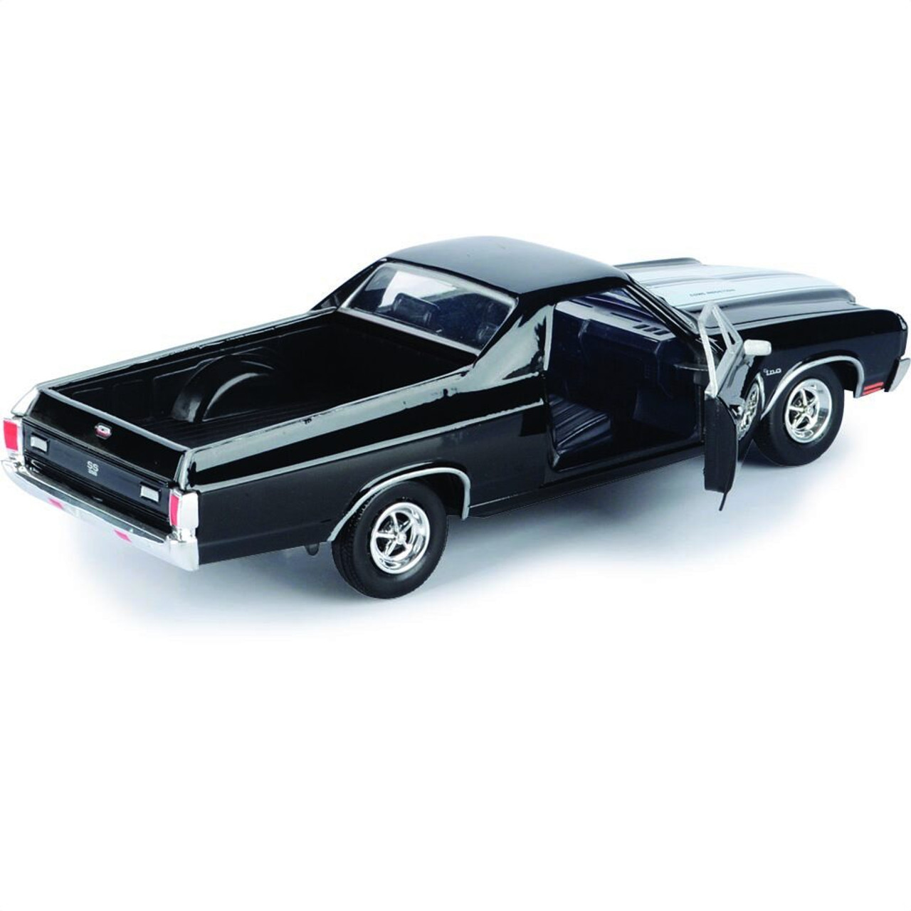 1970 Chevy El Camino SS396-Black 1:24 Scale | Collectable Diecast