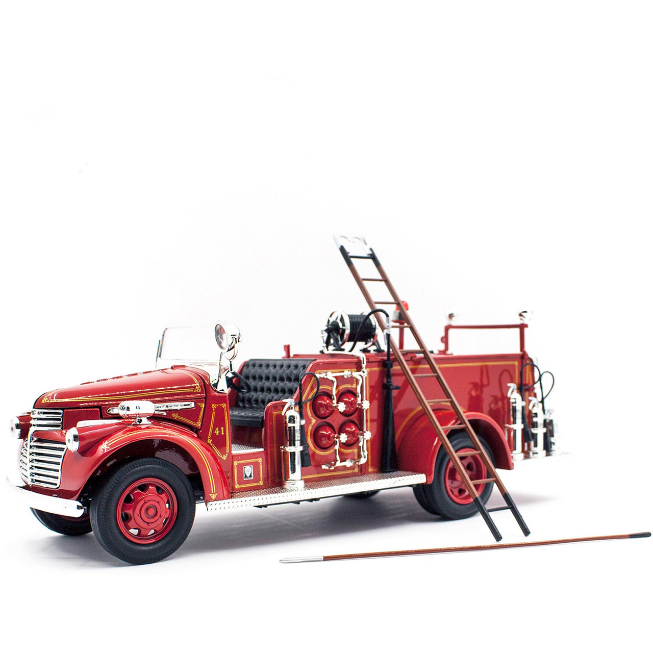 1941 GMC Fire Truck 1:24 Scale Diecast Replica Model