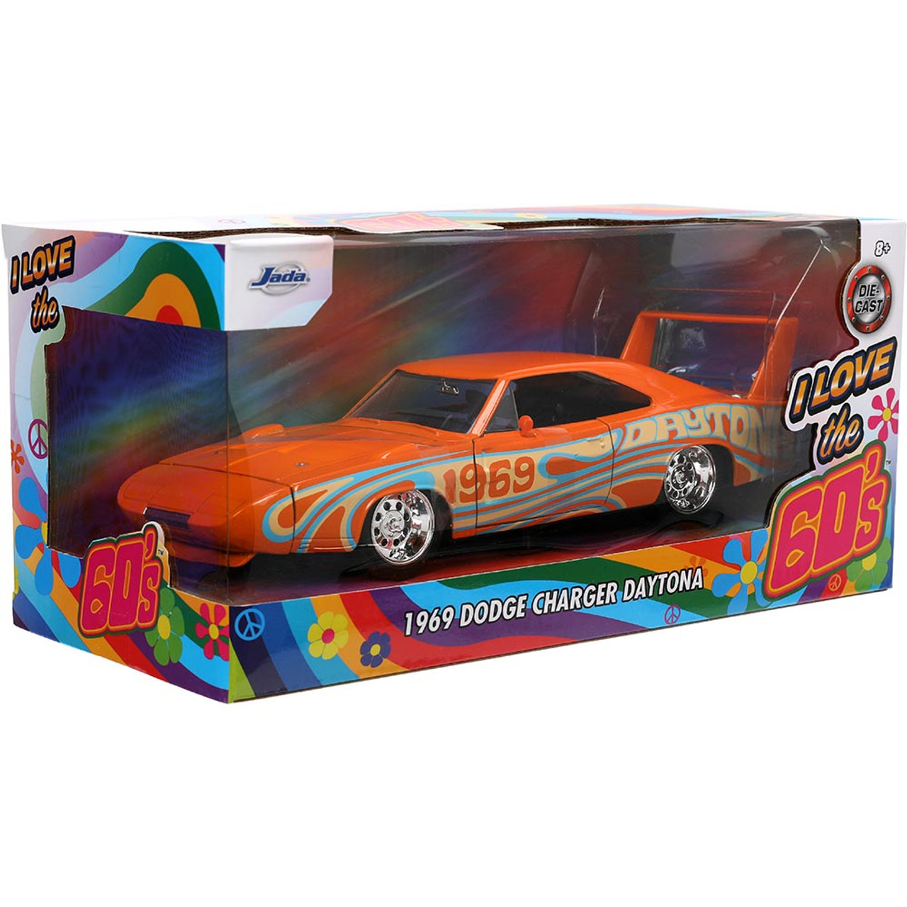 I LOVE THE 1960's - 1969 DODGE CHARGER DAYTONA 1:24 Scale | Collectable  Diecast
