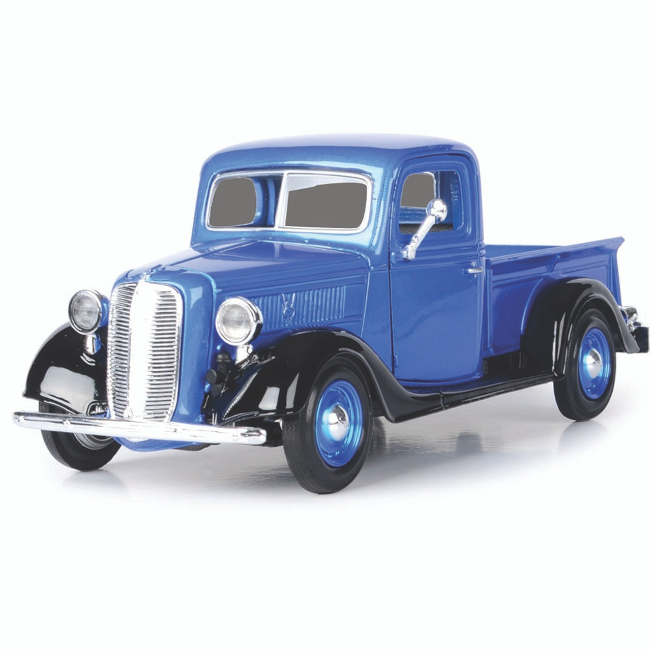 1937 Ford Pickup - Royal Blue 1:24 Scale Diecast Model Truck