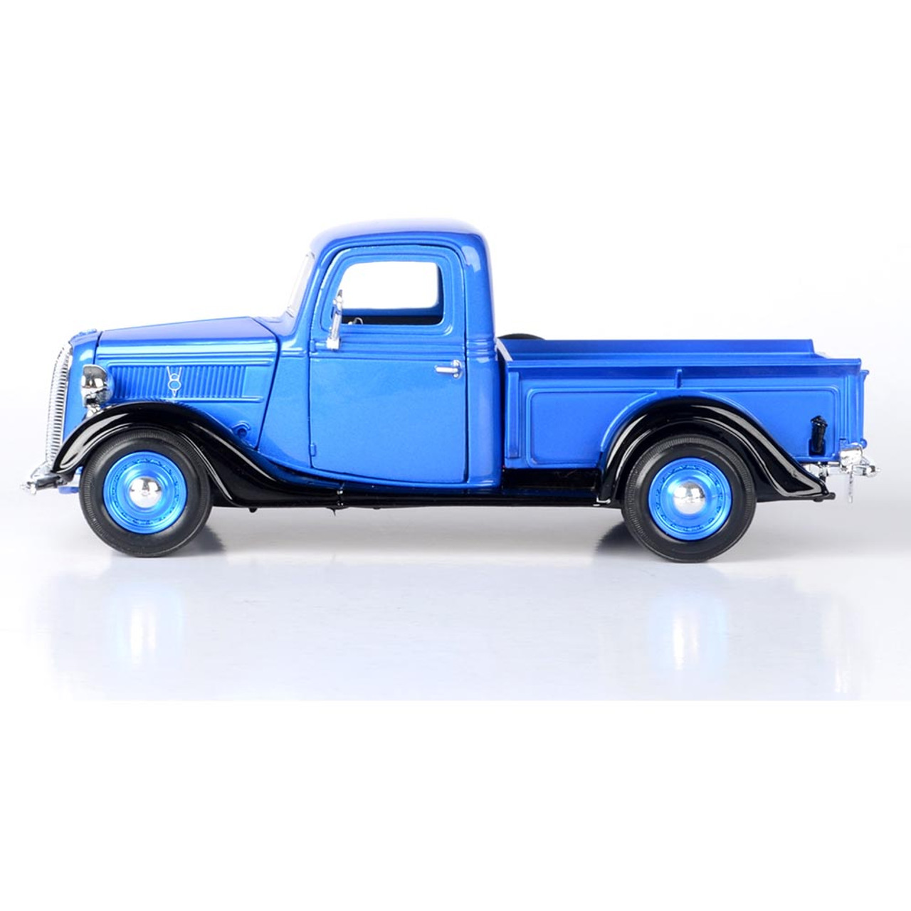 1937 Ford Pickup - Royal Blue 1:24 Scale Diecast Model by
