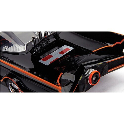 Batman & Robin 1966 TV Batmobile 1:18 Scale Diecast Model by Jada