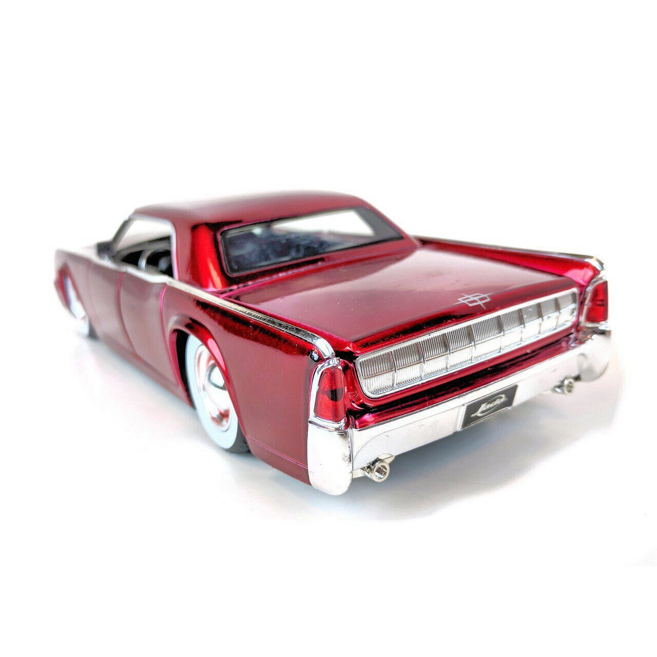 Jada 1/24 Big Time Kustoms 1963 Lincoln Continental Red 1:24 Scale Diecast  Replica Model by Jada Toys