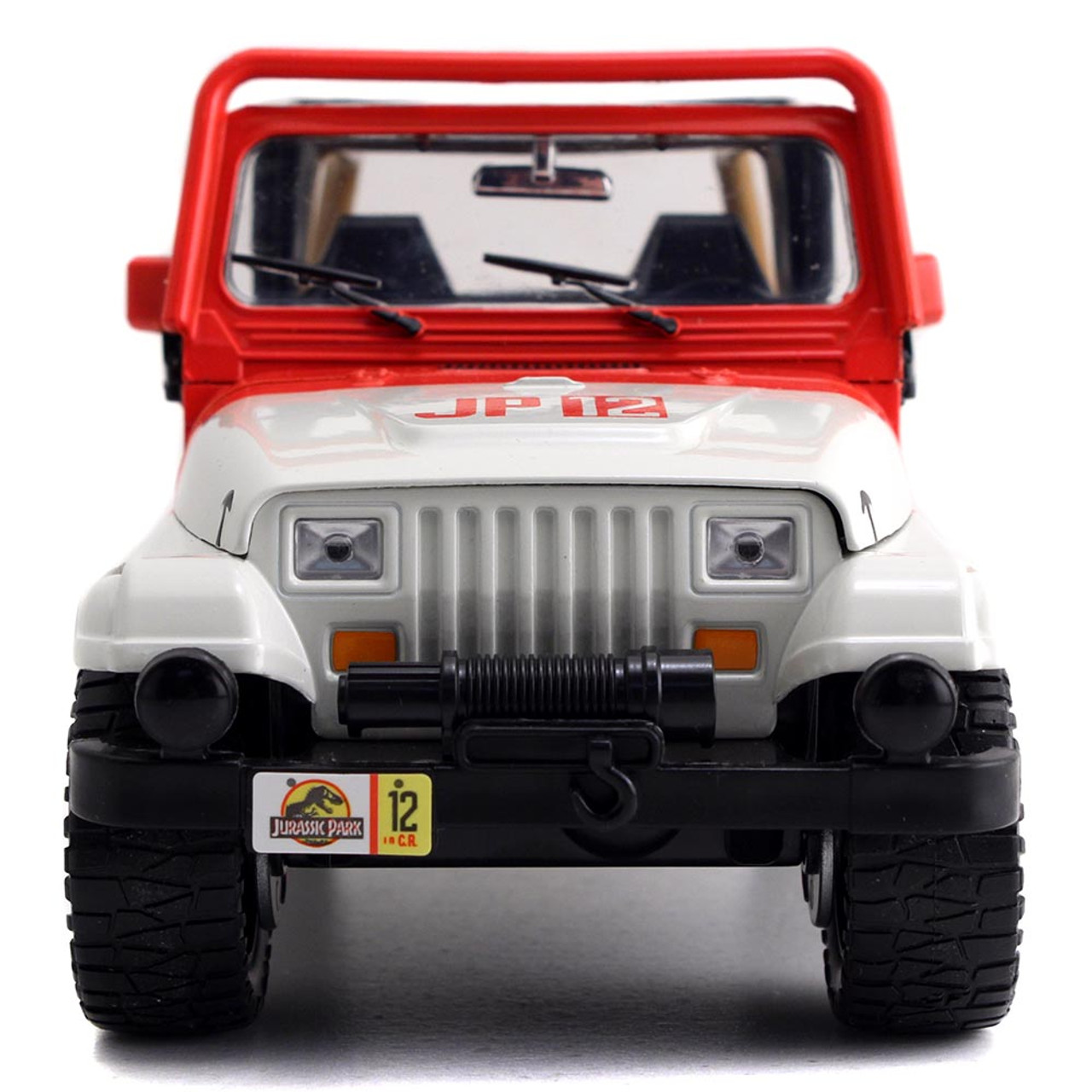ミニカー 1:24 JURASSIC WORLD JEEP WRANGLER Jurassic World 1:24 Jeep Wrangler Die-cast Car with Tire