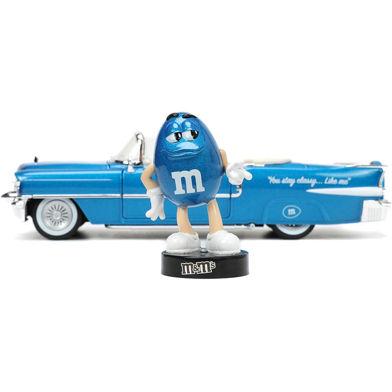 Blue M&M's 5.25 Diecast Figurine Metalfigs Series by Jada