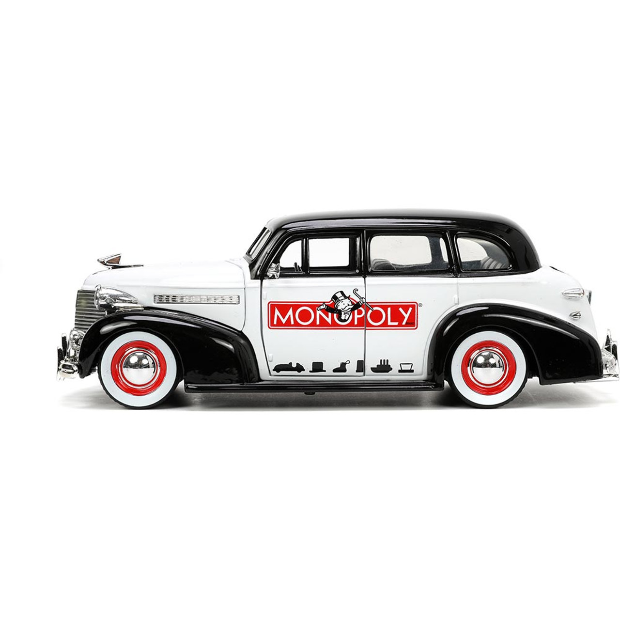 1939 Monopoly Chevy Master Deluxe w/Mr. Monopoly Figure 1:24 Scale