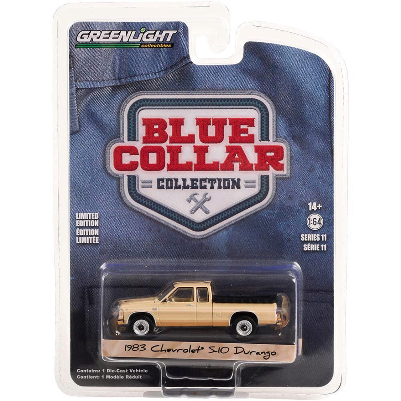 1983 Chevrolet S-10 Durango with Bed Cover 1:64 Scale Diecast Replica Model