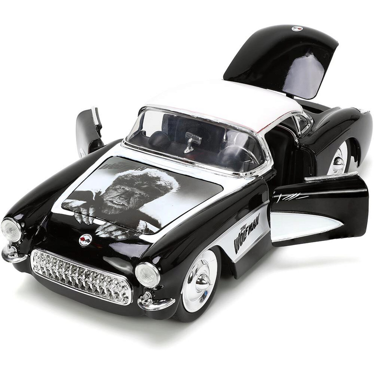 その他 Wolfman&1957 Chevrolet Corvette 1957 Chevrolet Corvette - Wolfman Edition - Rare - Metal