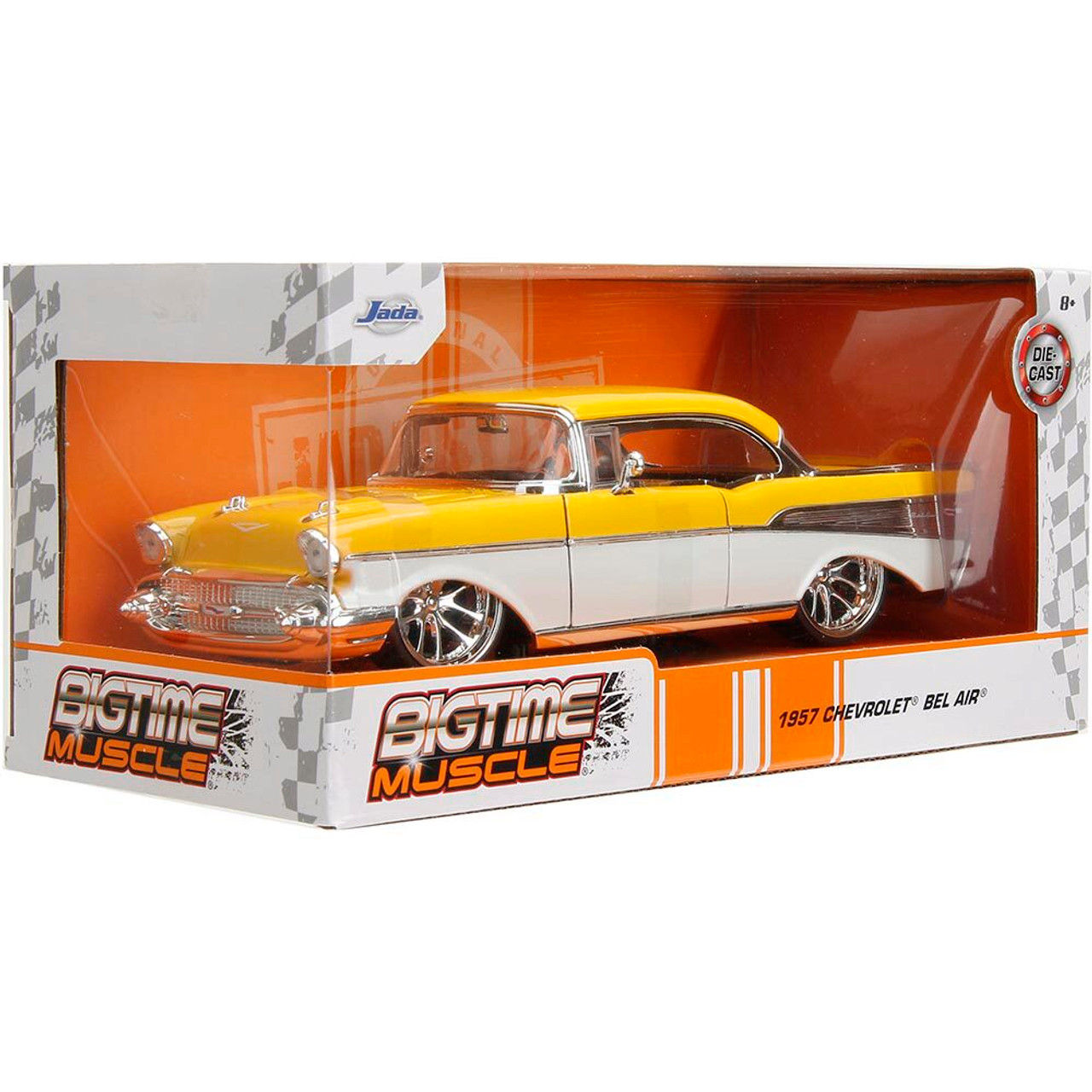 1957 Chevy Bel Air - BTM 1:24 Scale Diecast Replica Model