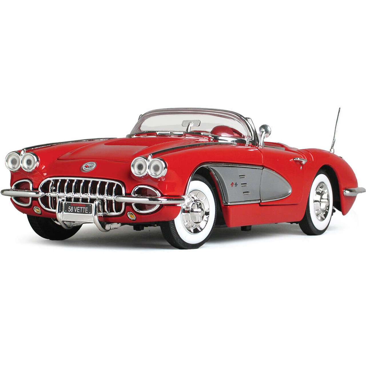 1958 Corvette - Red 1:18 Scale | Collectable Diecast
