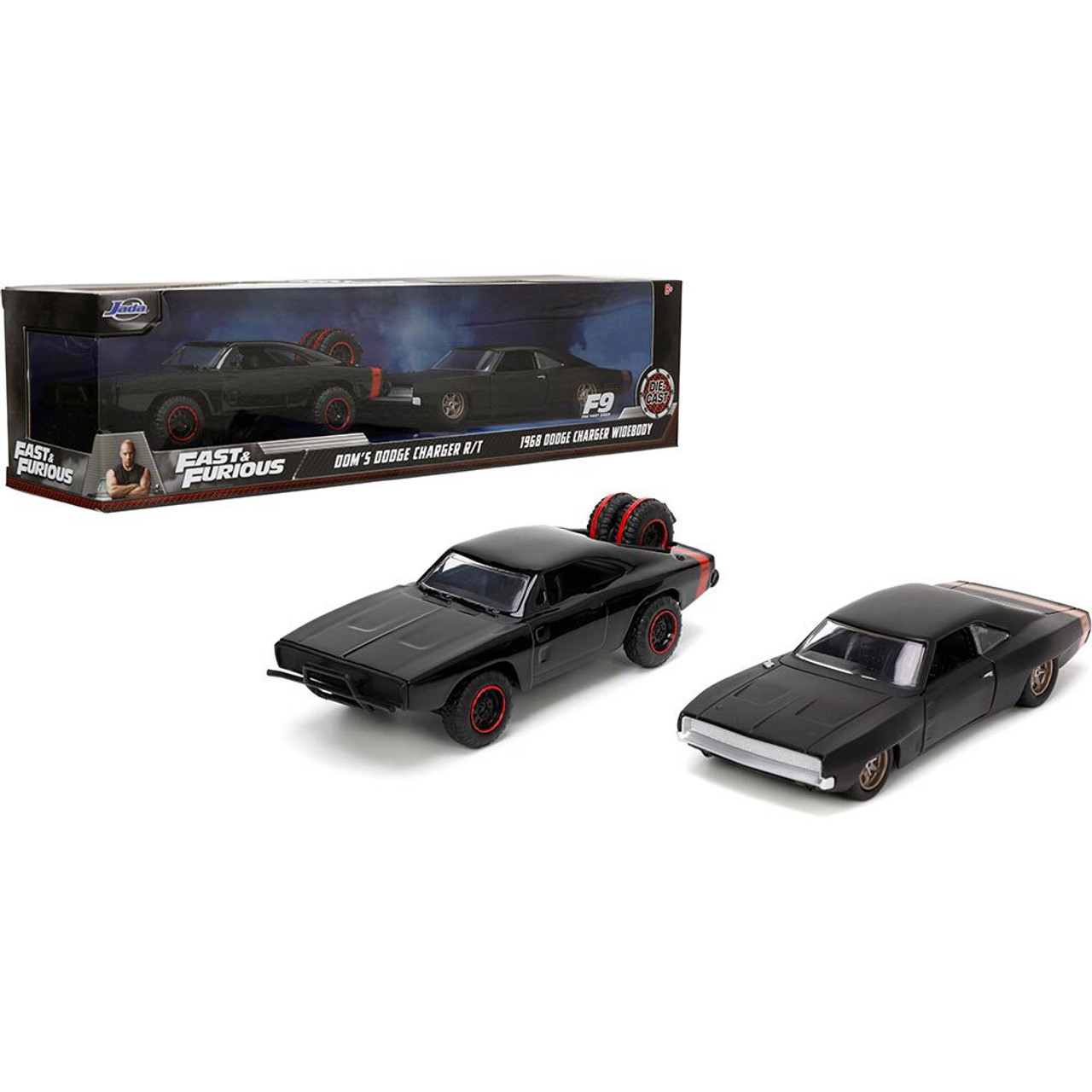 JADA DOM’S DODGE CHARGER R/T 1/32 Jada 1:32 Fast & Furious 2-Pack Dom's Dodge Charger R/T