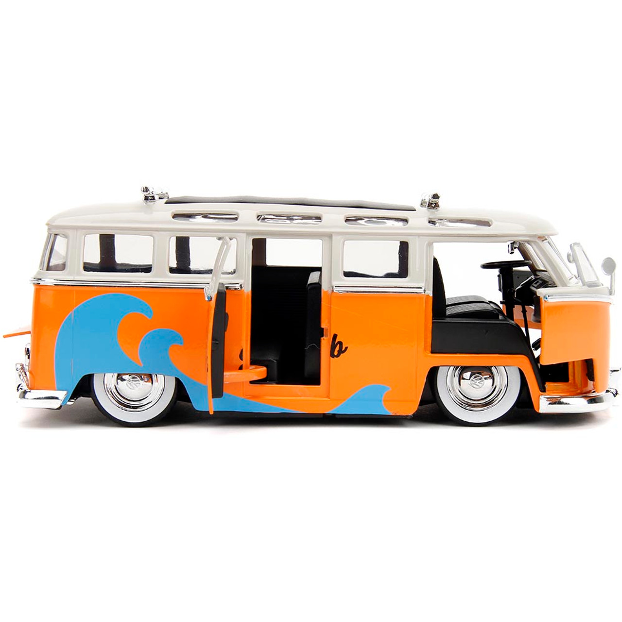 1962 ワーゲンバス☆V-DUB$ タイプ2JadaTOYS VW BUS 1962 Punch Buggy VW Bus 1:24 Scale | Collectable Diecast
