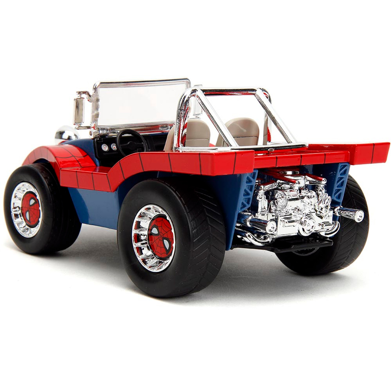 ミニカー 1:24 MARVEL SPIDER-MAN &amp; BUGGY JADA TOYS 1:24 Diecast Car - MARVEL - SPIDER-MAN & Buggy