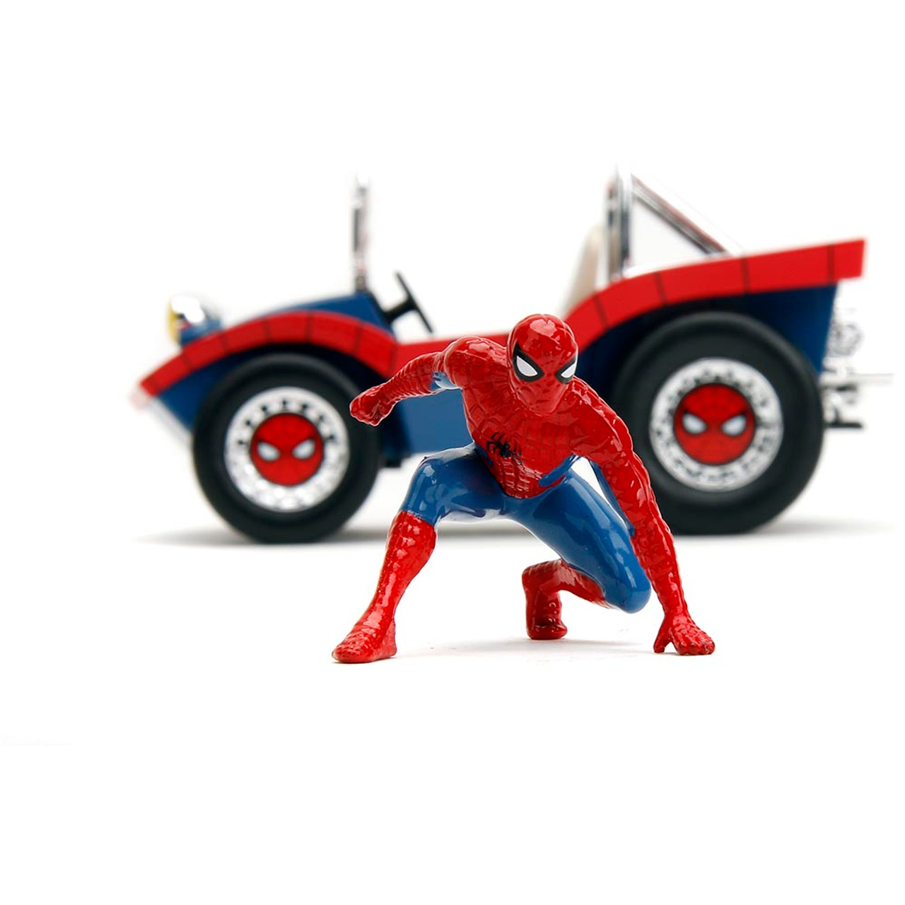 ミニカー 1:24 MARVEL SPIDER-MAN &amp; BUGGY JADA TOYS 1:24 Diecast Car - MARVEL - SPIDER-MAN & Buggy