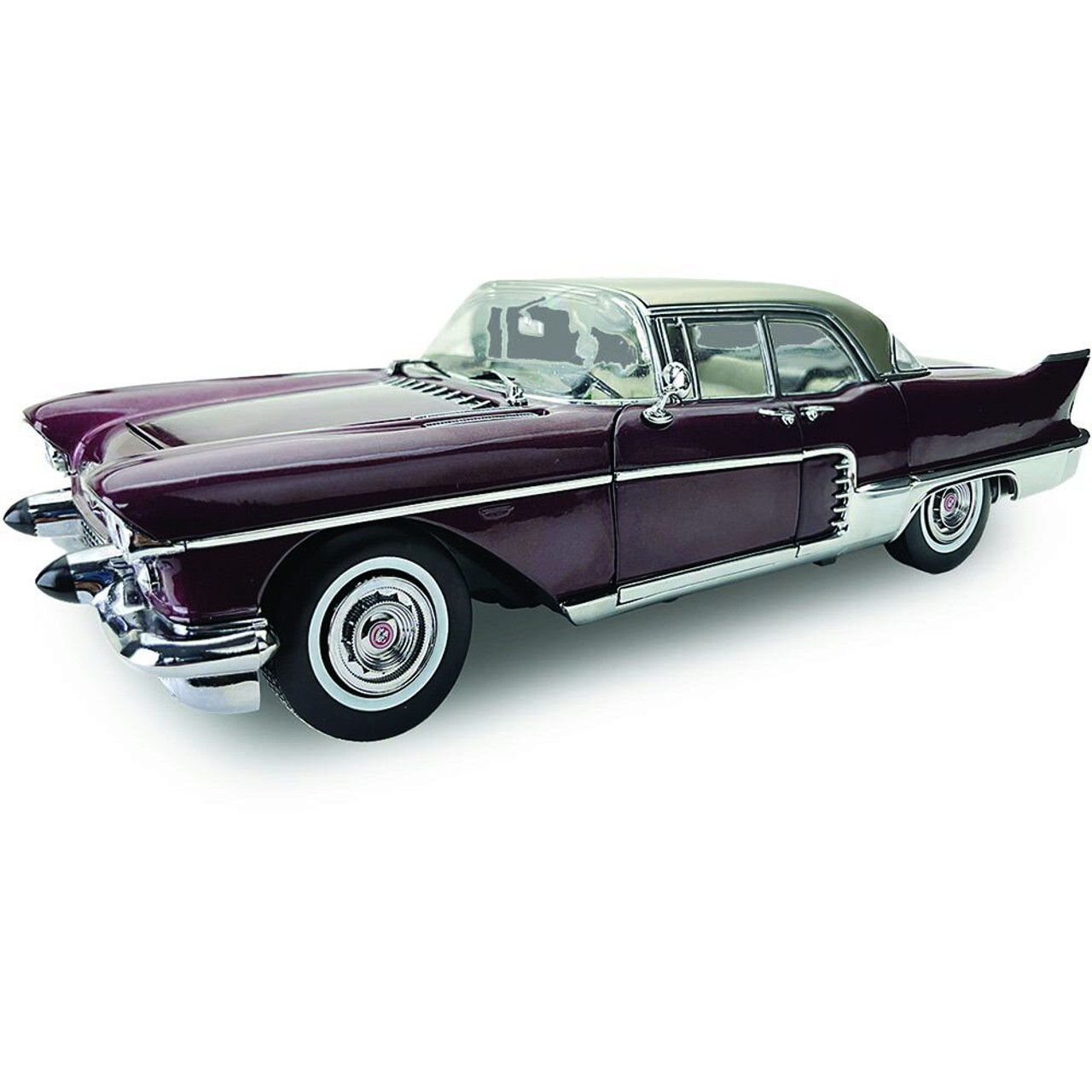 1957 Cadillac Eldorado Brougham - Castle Maroon 1:18 Scale