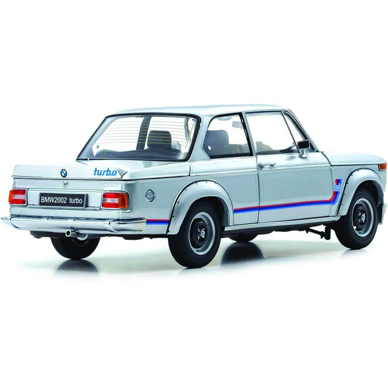 BMW 2002 Turbo - Silver 1:18 Scale Diecast Replica Model